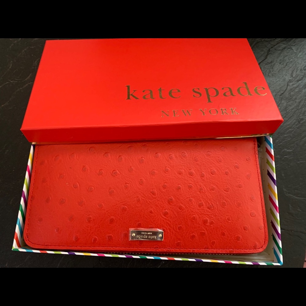NWT KATIE SPADE long zippy wallet